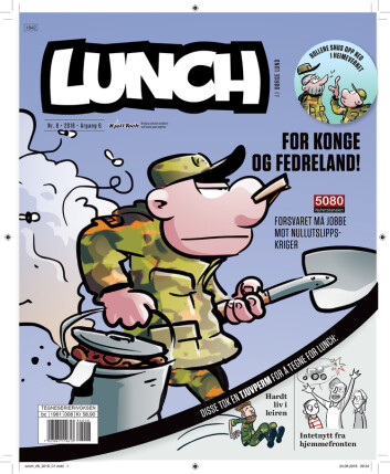 Dette er det 44. bladet med alternativ forside i <SPAN style="COLOR: "></SPAN> <SPAN style="COLOR: ">Lunch</SPAN><SPAN style="COLOR: ">-seri</SPAN><SPAN style="COLOR: ">en.</SPAN> Dette er det 44. bladet med alternativ forside i <SPAN style="COLOR: "></SPAN> <SPAN style="COLOR: ">Lunch</SPAN><SPAN style="COLOR: ">-seri</SPAN><SPAN style="COLOR: ">en.</SPAN>