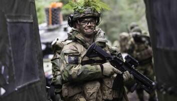 Bjørn-Eirik Lindstad Lian er lagfører i HVs innsatsstyrke (Foto: Marte Brohaug/Forsvaret). Bjørn-Eirik Lindstad Lian er lagfører i HVs innsatsstyrke (Foto: Marte Brohaug/Forsvaret).