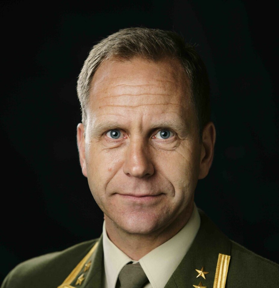 Oberstløynant Jostein Borkhus i Forsvarsstaben