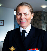Louise Dedichen, viseadmiral, sjef for den norske militære misjonen i Brussel Louise Dedichen, viseadmiral, sjef for den norske militære misjonen i Brussel
