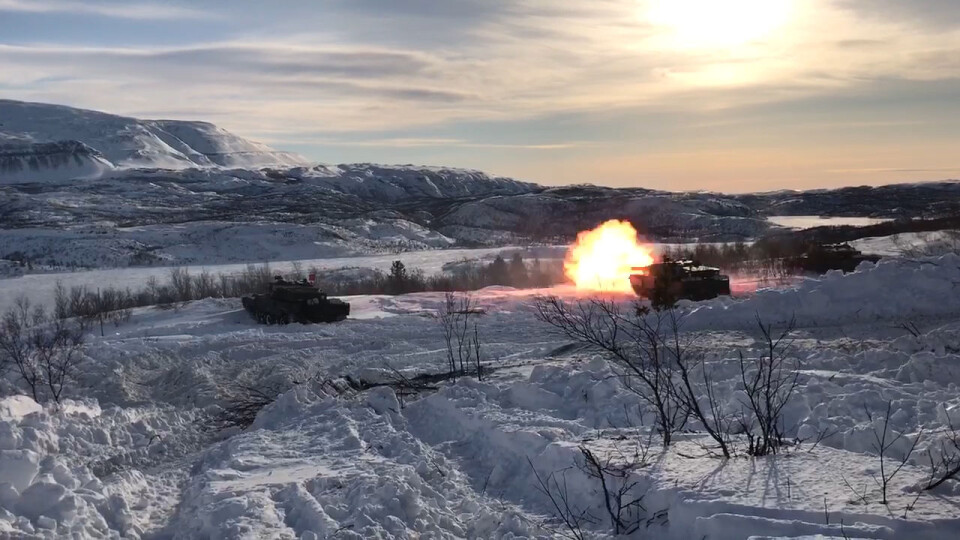 Øvelsen skutt i gang