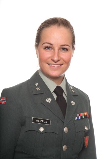 Miriam Weierud, leiar for Nettverk for kvinneleg <SPAN style="COLOR: ">befal</SPAN> Miriam Weierud, leiar for Nettverk for kvinneleg <SPAN style="COLOR: ">befal</SPAN>
