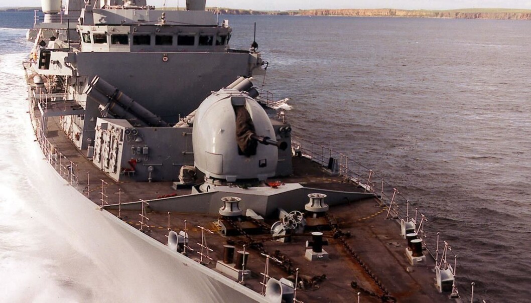 HMS Sutherland avbildet i 2001 HMS Sutherland avbildet i 2001