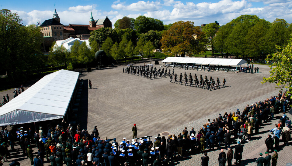 8. MAI: Regjeringen opplyser at markeringen av frigjørings- og veterandagen 8. mai på Akershus festning blir begrenset.
