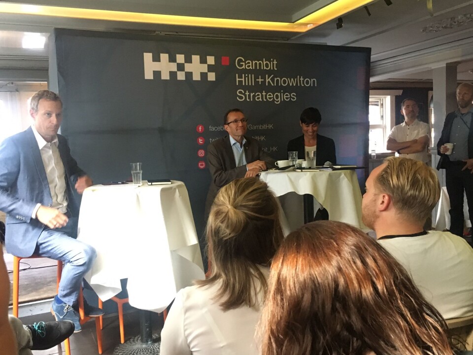 Debatten ble arrangert av Gambit HK.