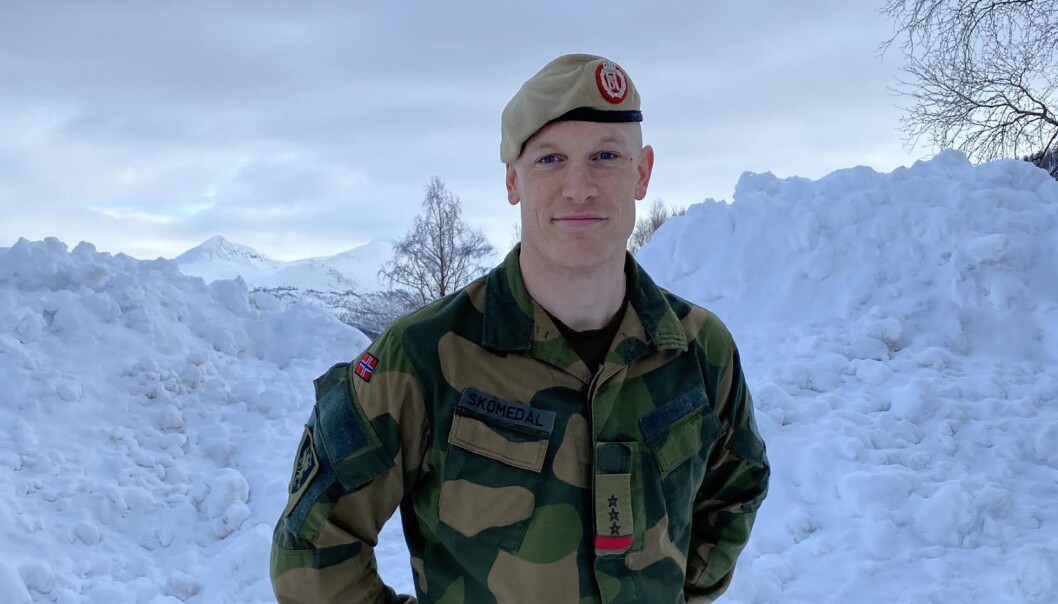 Kaptein Eirik Skomedal. Kaptein Eirik Skomedal.