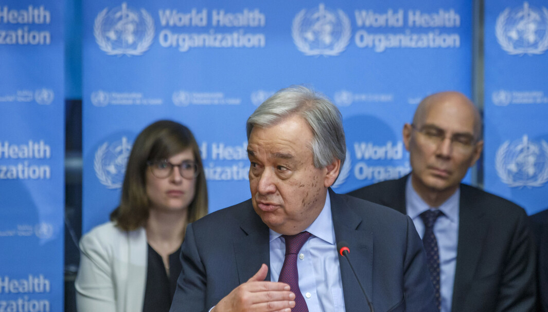 FNs generalsekretær Antonio Guterres åpnet tirsdag denne uken høynivåuka ved FN-hovedkvarteret i New York. FNs generalsekretær Antonio Guterres åpnet tirsdag denne uken høynivåuka ved FN-hovedkvarteret i New York.