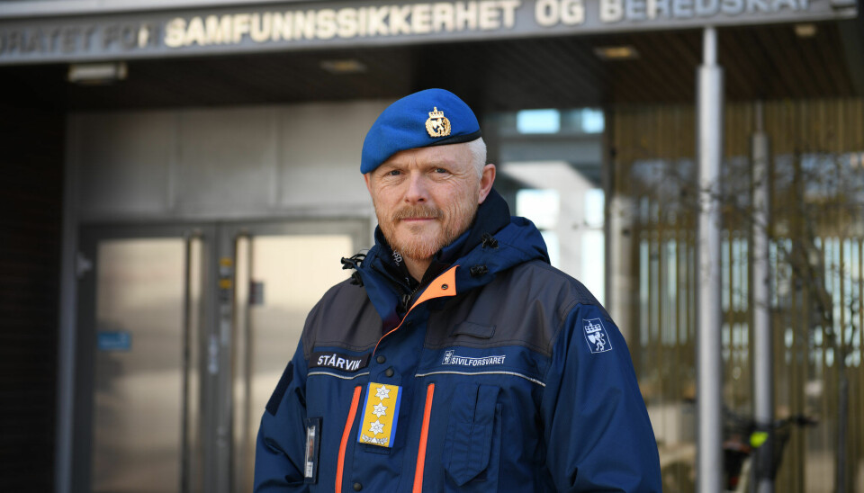 Sjef for Sivilforsvaret Tore Ketil Stårvik ber Oslo kommune se på andre ressurser enn dem i påsken.
