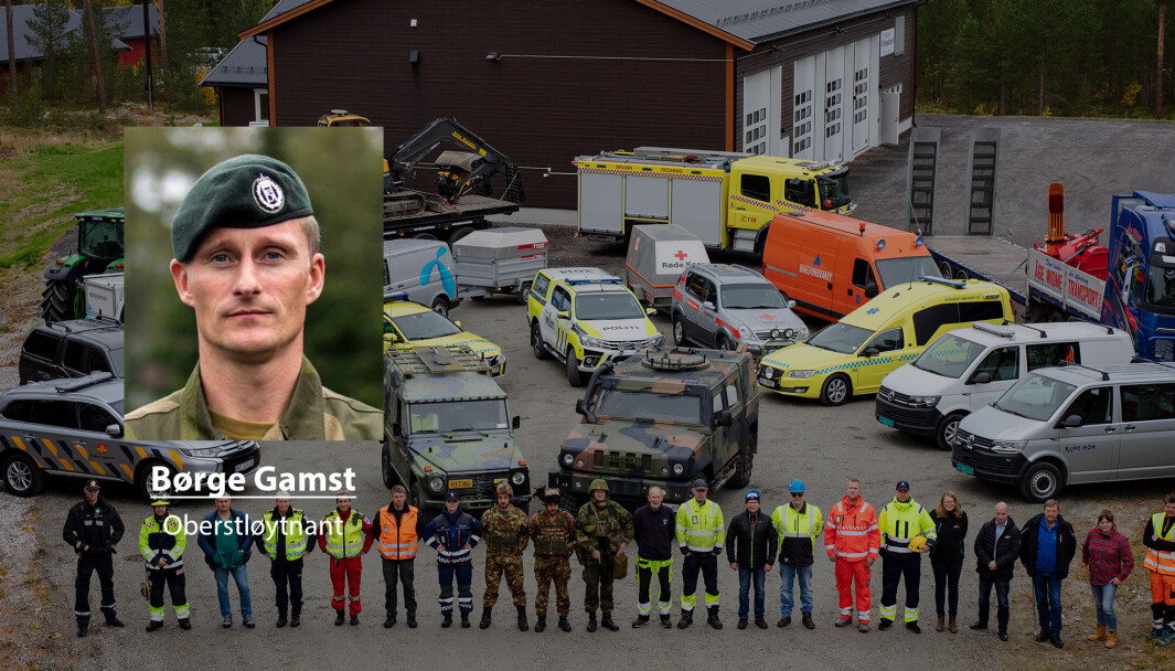I Forsvaret har vi vanskelig for å se effektiviteten i en struktur som ikke kan tegnes med firkanter og heltrukne kommandolinjer, skriver Børge Gamst. Dette bildet er tatt under øvelse Trident Juncture 2018. I Forsvaret har vi vanskelig for å se effektiviteten i en struktur som ikke kan tegnes med firkanter og heltrukne kommandolinjer, skriver Børge Gamst. Dette bildet er tatt under øvelse Trident Juncture 2018.