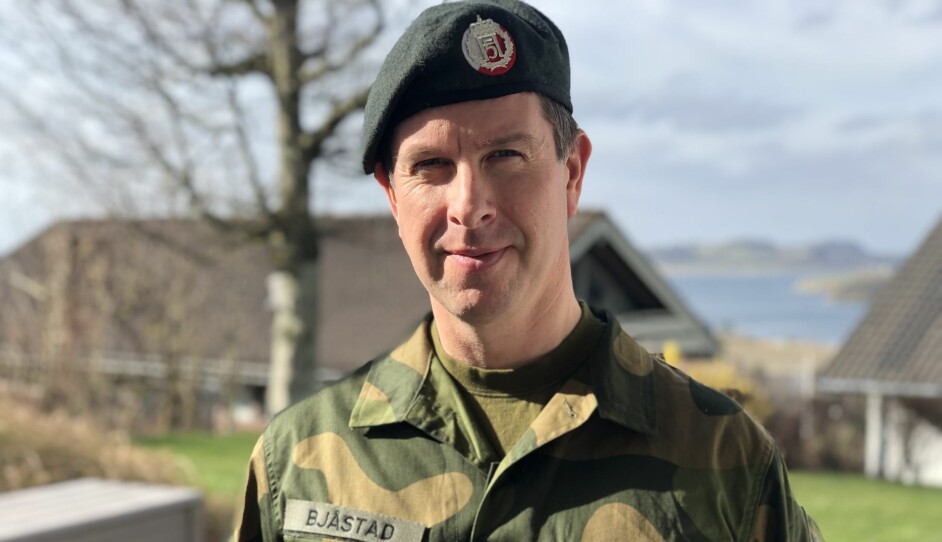 Militærpsykolog Jon Fauskanger Bjåstad bistår soldater før, under og etter internasjonale operasjoner.