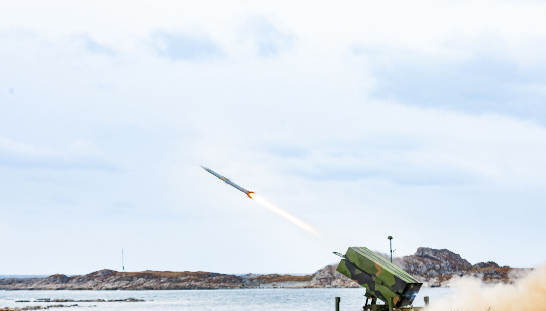 Luftvernartilleribataljonen fra Ørlandet skyter med NASAMS III luftvern på Andøya. Luftvernartilleribataljonen fra Ørlandet skyter med NASAMS III luftvern på Andøya.