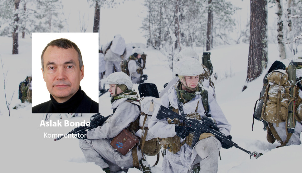 Det er åpenbart at opposisjonen vil ha felles ønsker om tiltak for å styrke hærmakten i nord, skriver Aslak Bonde. Her ser vi soldater fra 2. bataljon.