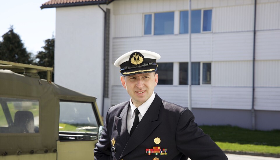 Ronny Kristoffersen sier at Forsvaret har forsøkt å holde alle informert før innrykk.