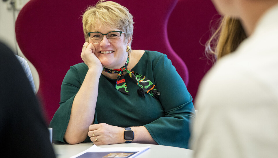 Venstre-leder Trine Skei Grande.