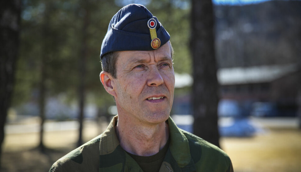 Sjef for Cyberforsvaret generalmajor Inge Kampenes.