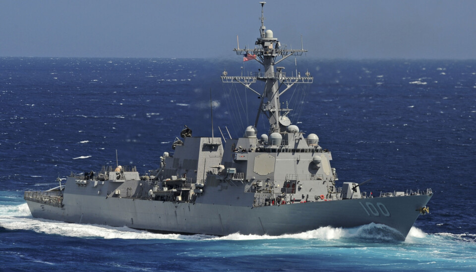 Over 50 er smittet av korona ombord i USS Kidd.