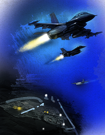 Øivind Moldestad var én av flere som observerte jagerfly over Tuzla 10. februar 1995. Øivind Moldestad var én av flere som observerte jagerfly over Tuzla 10. februar 1995.
