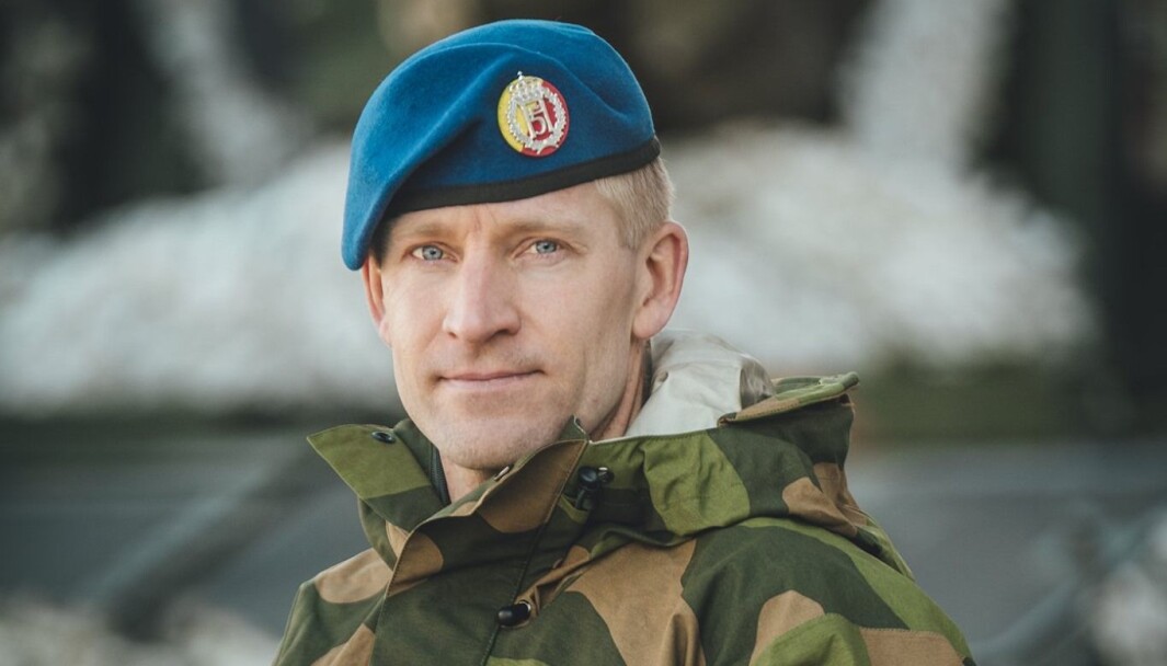 Oberstløytnant Einar Berntsen. Oberstløytnant Einar Berntsen.
