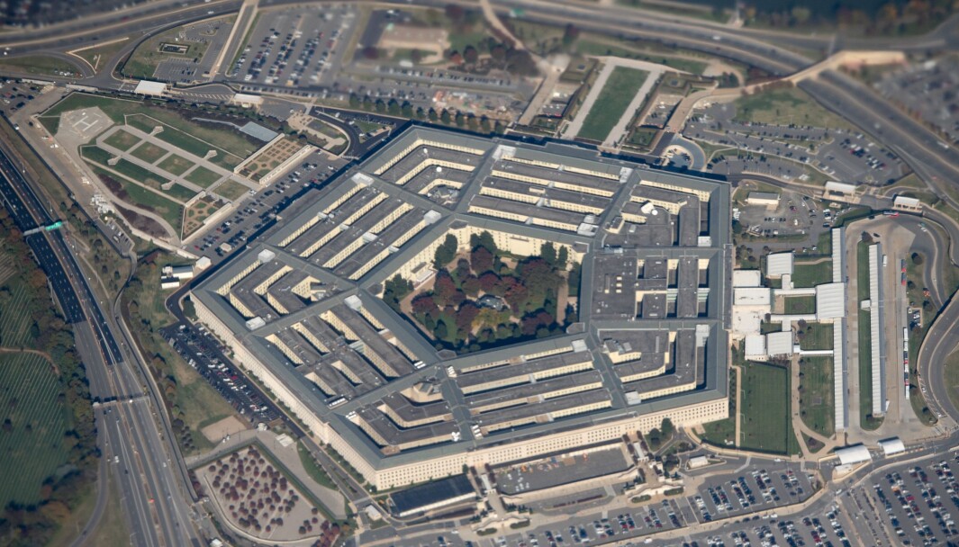 Det amerikanske forsvarsdepartementets hovedkvarter Pentagon i Washington D.C. Det amerikanske forsvarsdepartementets hovedkvarter Pentagon i Washington D.C.