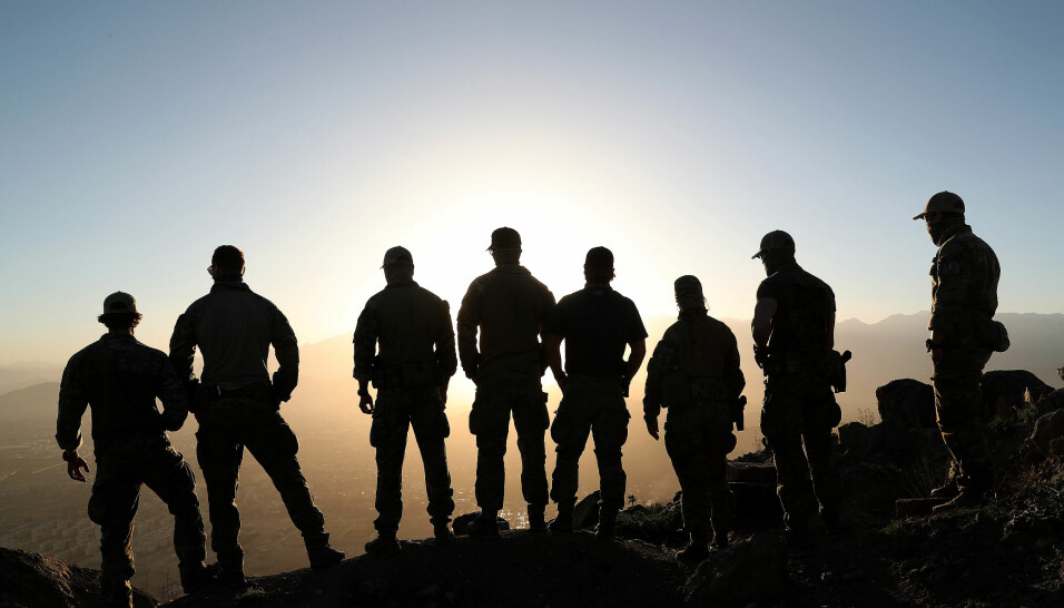Operatører fra Marinejegerkommandoen i Kabul, Afghanistan.