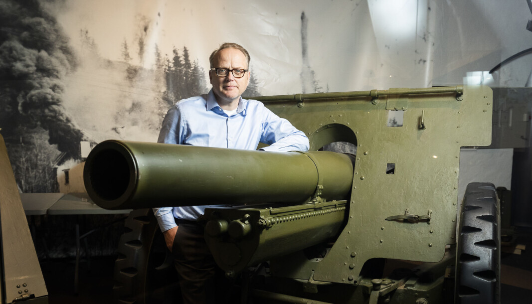 Erling Kjærnes - direktør ved Forsvarets museer. Erling Kjærnes - direktør ved Forsvarets museer.