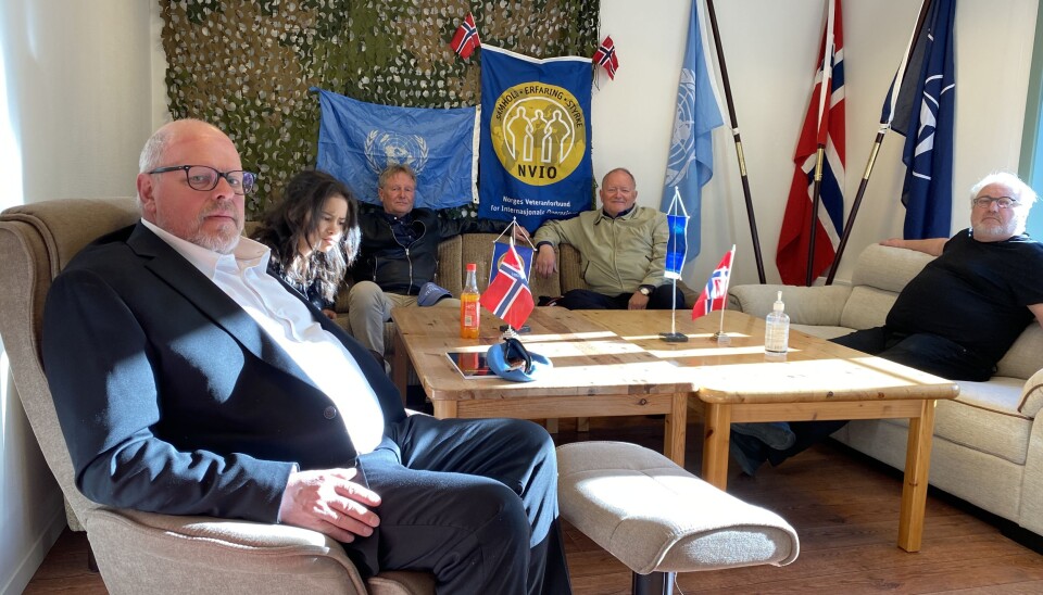 Knut Arne Westby (f.v.), Stein-Yngve Graaberget, Tor Sørensen og Per Otto Knudsen