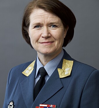 Sjef for Luftforsvaret, generalmajor Tonje Skinnarland Sjef for Luftforsvaret, generalmajor Tonje Skinnarland