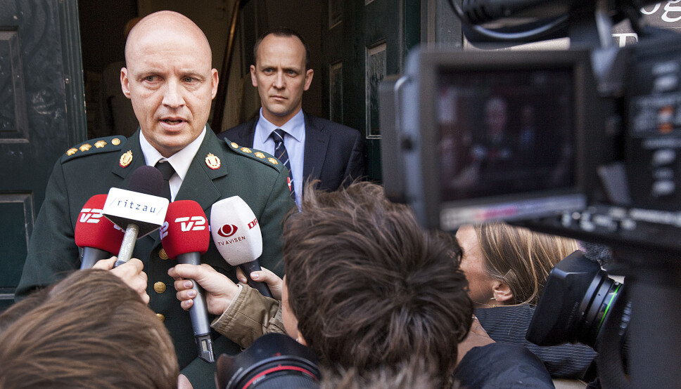 Den tidligere danske hærsjefen Hans-Christian Mathiesen ble idag dømt til 60 dagers betinget fengsel. Bildet er ikke tatt i forbindelse med rettssaken.
