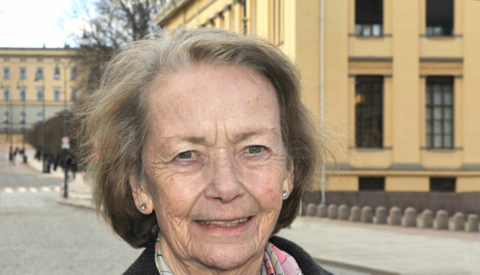 Anne-Karin Sønsteby, gift med krigshelt Gunnar Sønsteby, døde 8. mai 2020.