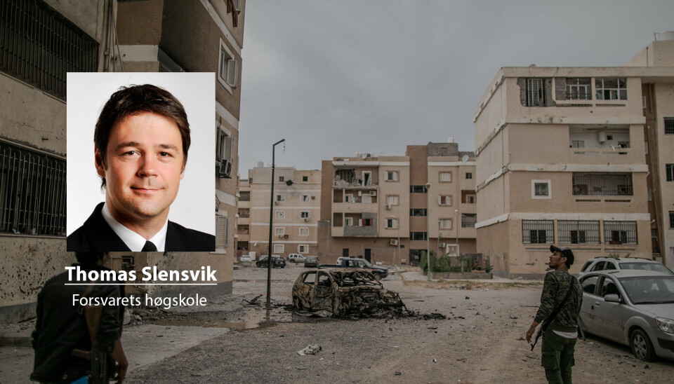 Vesten strømmet til med massive ressurser i 2011 for å «redde» Libya, men som i dag er et sted det ikke ofte snakkes høyt om, skriver Thomas Slensvik. Her ser vi soldater fra den FN-støttede regjeringen i hovedstaden Tripoli.