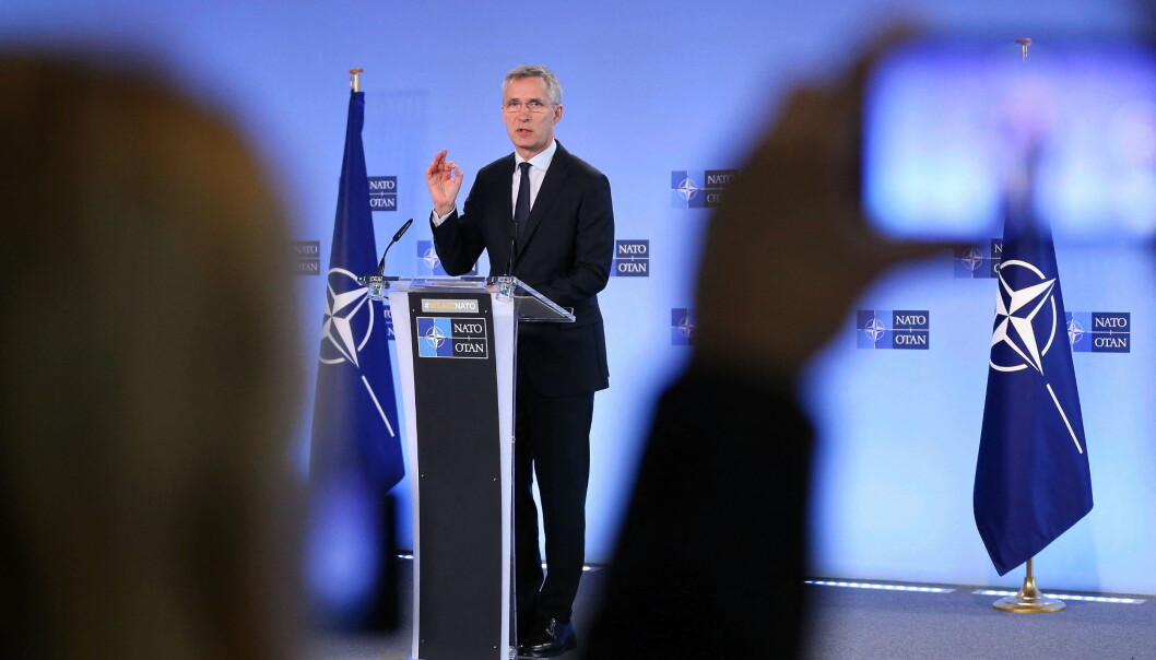 Natos generalsekretær Jens Stoltenberg. Natos generalsekretær Jens Stoltenberg.