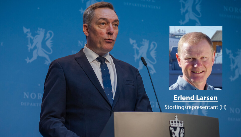 Hvis opposisjonen virkelig ønsket å styrke Forsvaret kan de sørge for bedre finansiering, skriver Erlend Larsen. Her ser vi forsvarsminister Frank Bakke-Jensen.