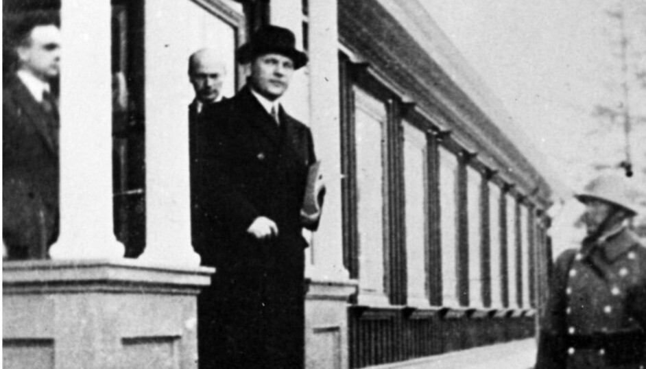 Curt Brauer på Elverum i 1940.