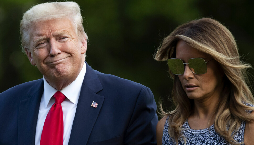 President Trump og Melania Trump returnerer til Det Hvite hus onsdag 27. mai.