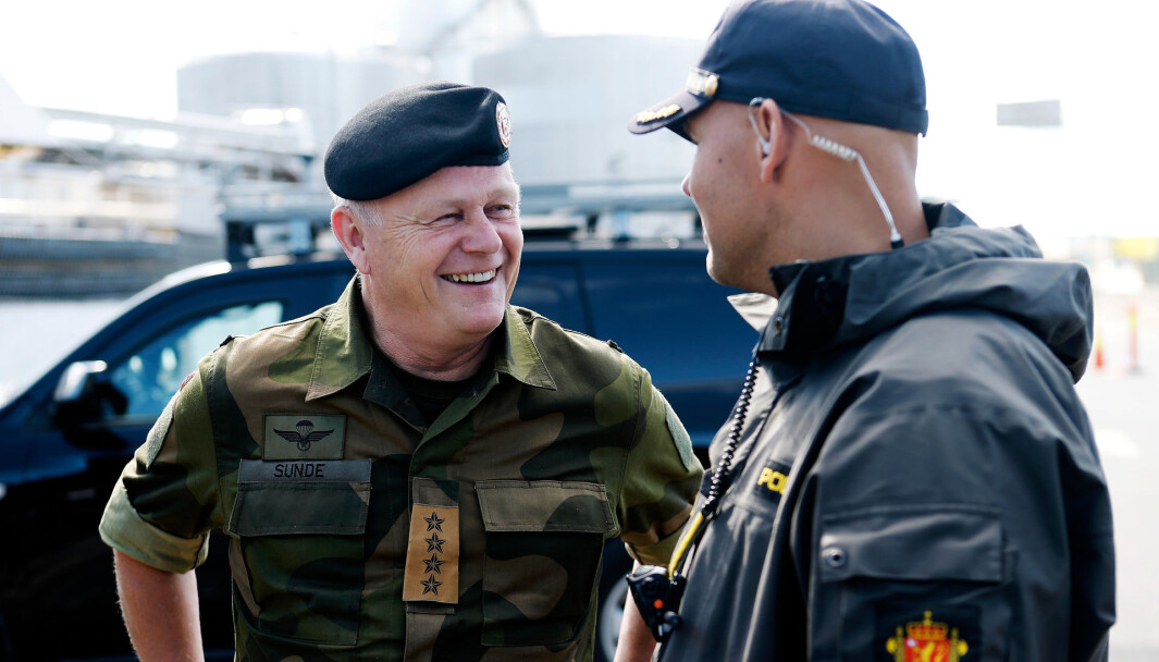 Harald Sunde var forsvarssjef fra 2009 til 2013. Harald Sunde var forsvarssjef fra 2009 til 2013.
