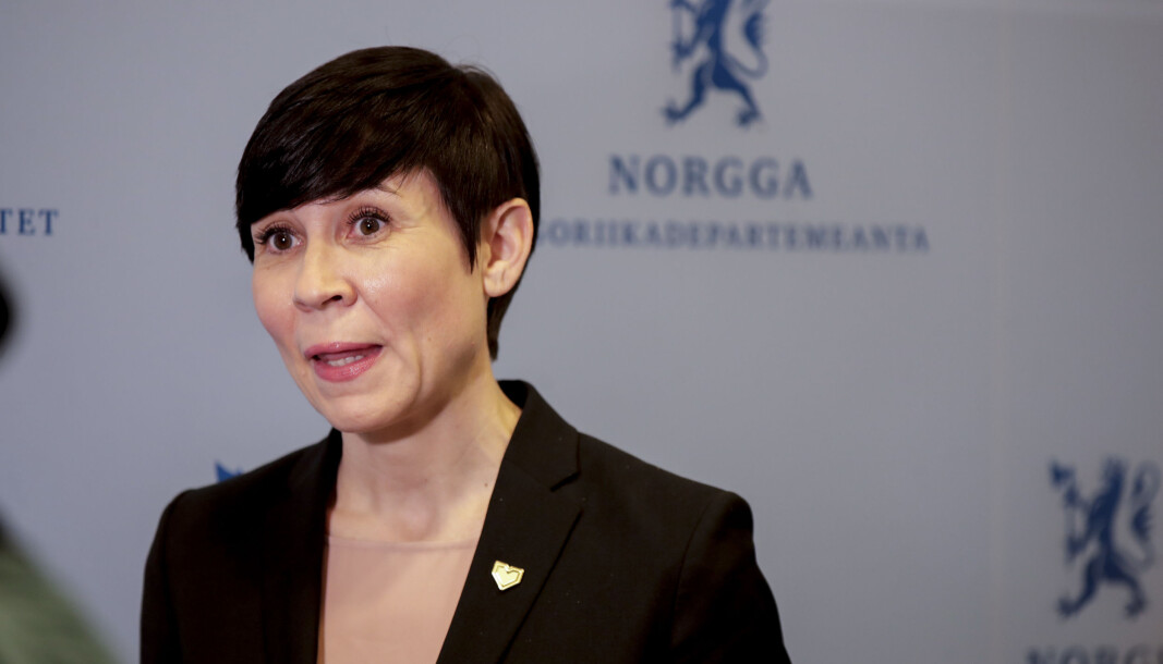 Utenriksminister Ine Eriksen Søreide (H) er også dypt bekymret over meldingene fra Tigray. Utenriksminister Ine Eriksen Søreide (H) er også dypt bekymret over meldingene fra Tigray.