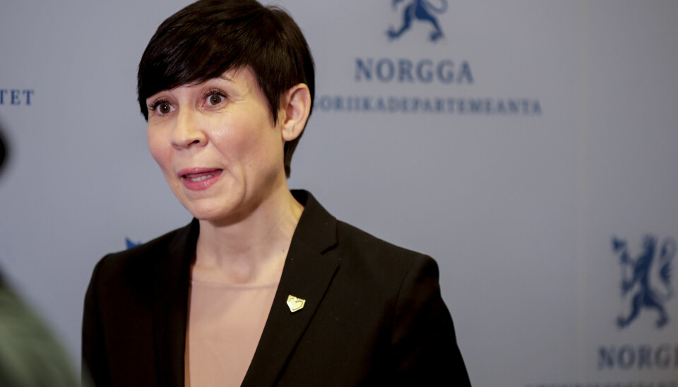 Utenriksminister Ine Eriksen Søreide