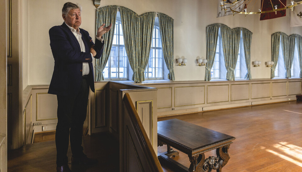 Ole Rikard Høisæther er styreleder i stiftelsen «Den Gamle Krigsskole»