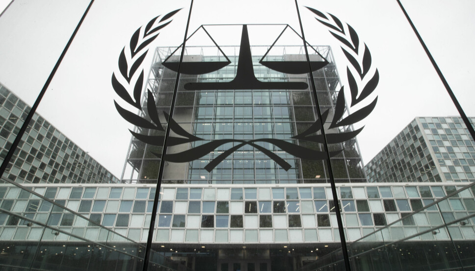 Den internasjonale straffedomstolen (ICC) i Haag, Nederland.
