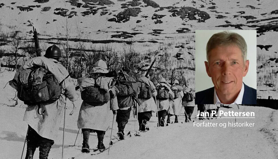 Fremrykningen til franskmennene gikk svært trått inntil den stoppet opp, skriver Jan P. Pettersen som tar for seg kampene i Narvik. Her ser vi franske alpejegere under krigen.