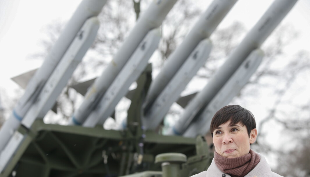 – Norge har et strengt og omfattende regelverk, sier utenriksminister Ine Eriksen Søreide. – Norge har et strengt og omfattende regelverk, sier utenriksminister Ine Eriksen Søreide.