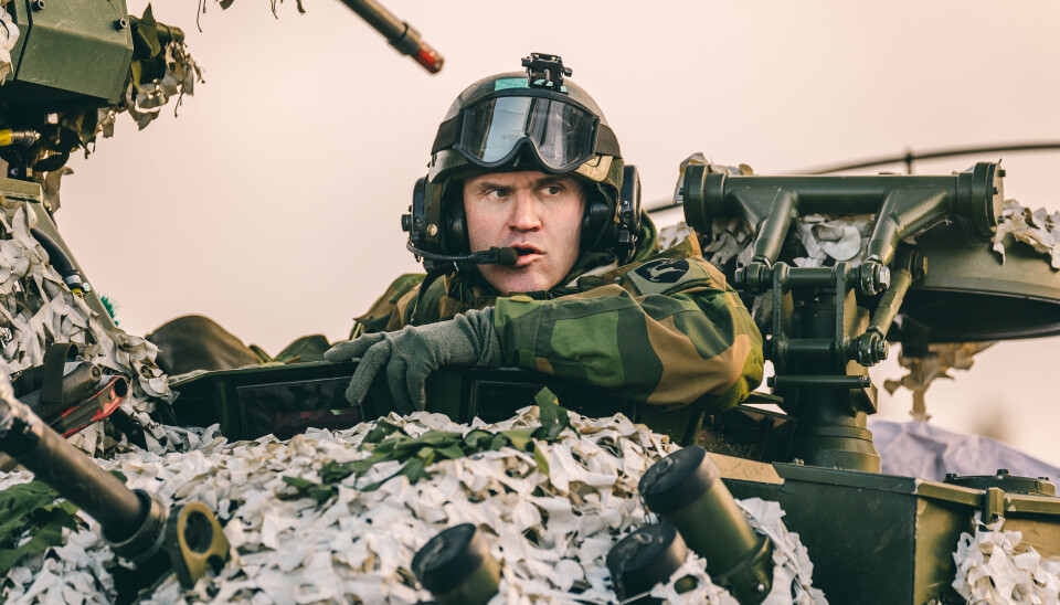Lars Lervik avbildet under Trident Juncture i 2018.