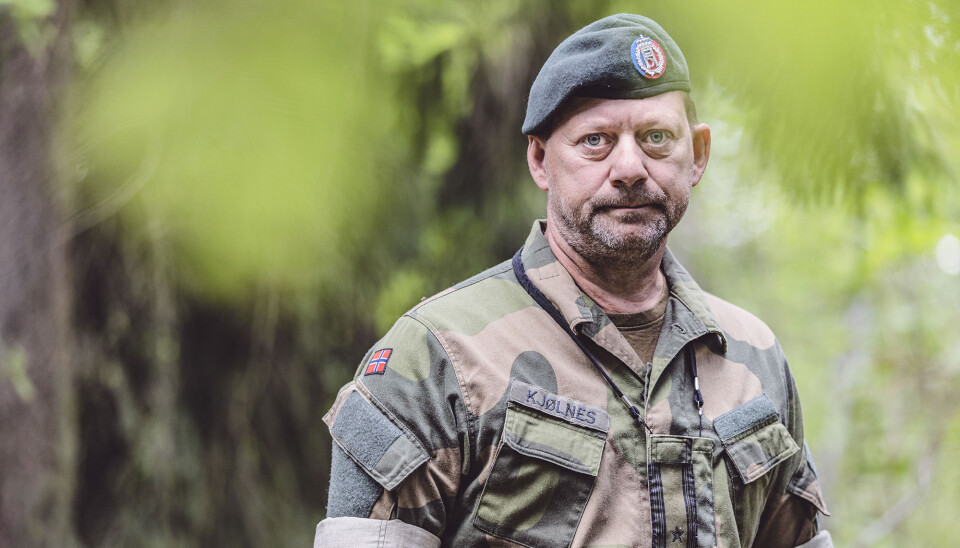 OFFISER: Per Ivar Kjølnes har spesialistbakgrunn, men har stort sett bare jobbet med offisersoppgaver.