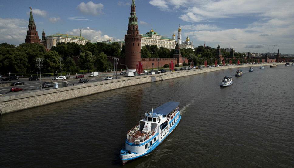 Kreml-komplekset i Moskva representerer Russlands politiske makt og er også bosted for den russiske presidenten.