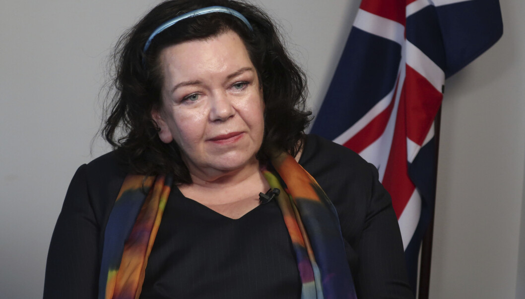 Storbritannias ambassadør til USA, Karen Pierce. Storbritannias ambassadør til USA, Karen Pierce.
