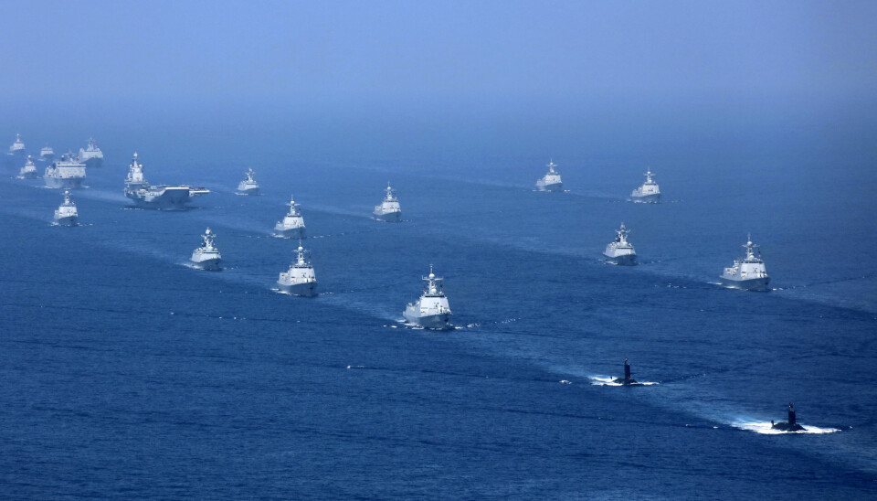Kinesiske styrkar øver i Taiwan sin nærleik. – Militærbalansen i Stillehavet byrjar å tippe i Kinas retning, seier David Kilcullen.