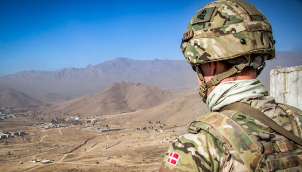 Dansk soldat i Afghanistan. Dansk soldat i Afghanistan.