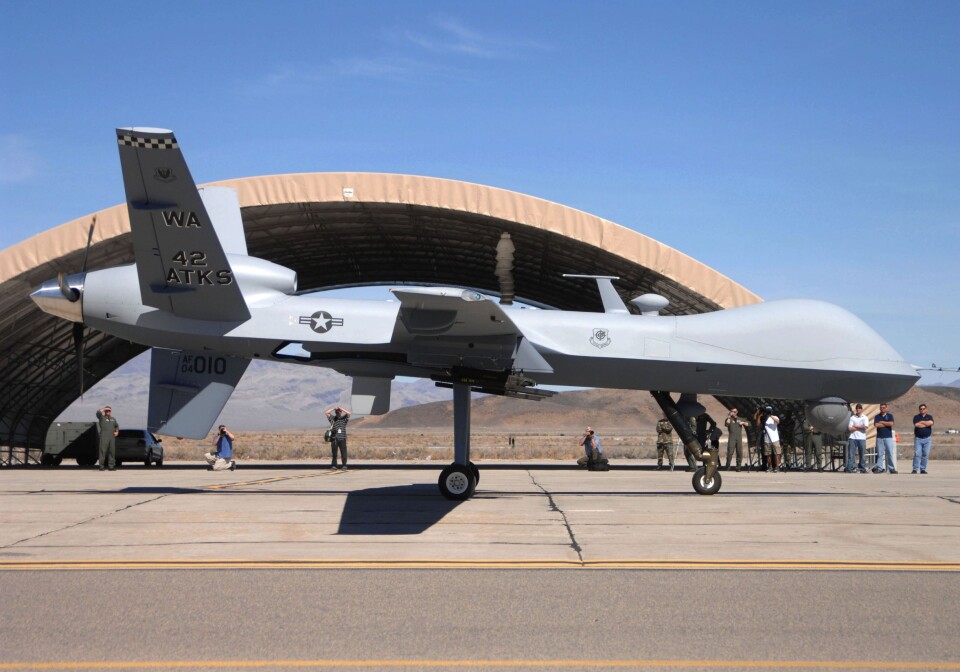 DRONER: Dronene brukes både til å utføre angrep og til rekognosering. USA har trappet opp sine angrep mot houthiene med daglige angrep siden 15. mars.