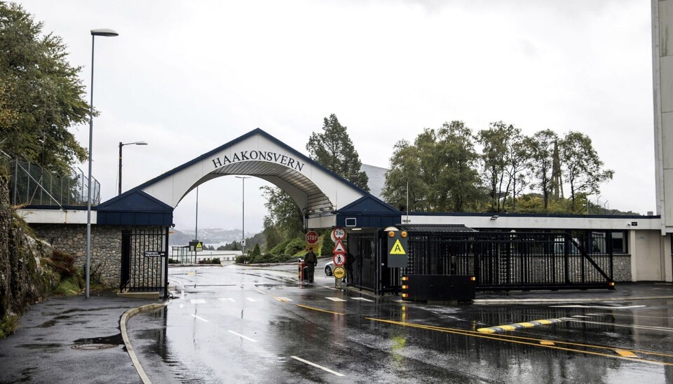 40 personer i karantene ved Haakonsvern