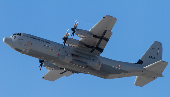 Et Hercules C130-fly tar av fra Ørland flystasjon i 2013. Et Hercules C130-fly tar av fra Ørland flystasjon i 2013.